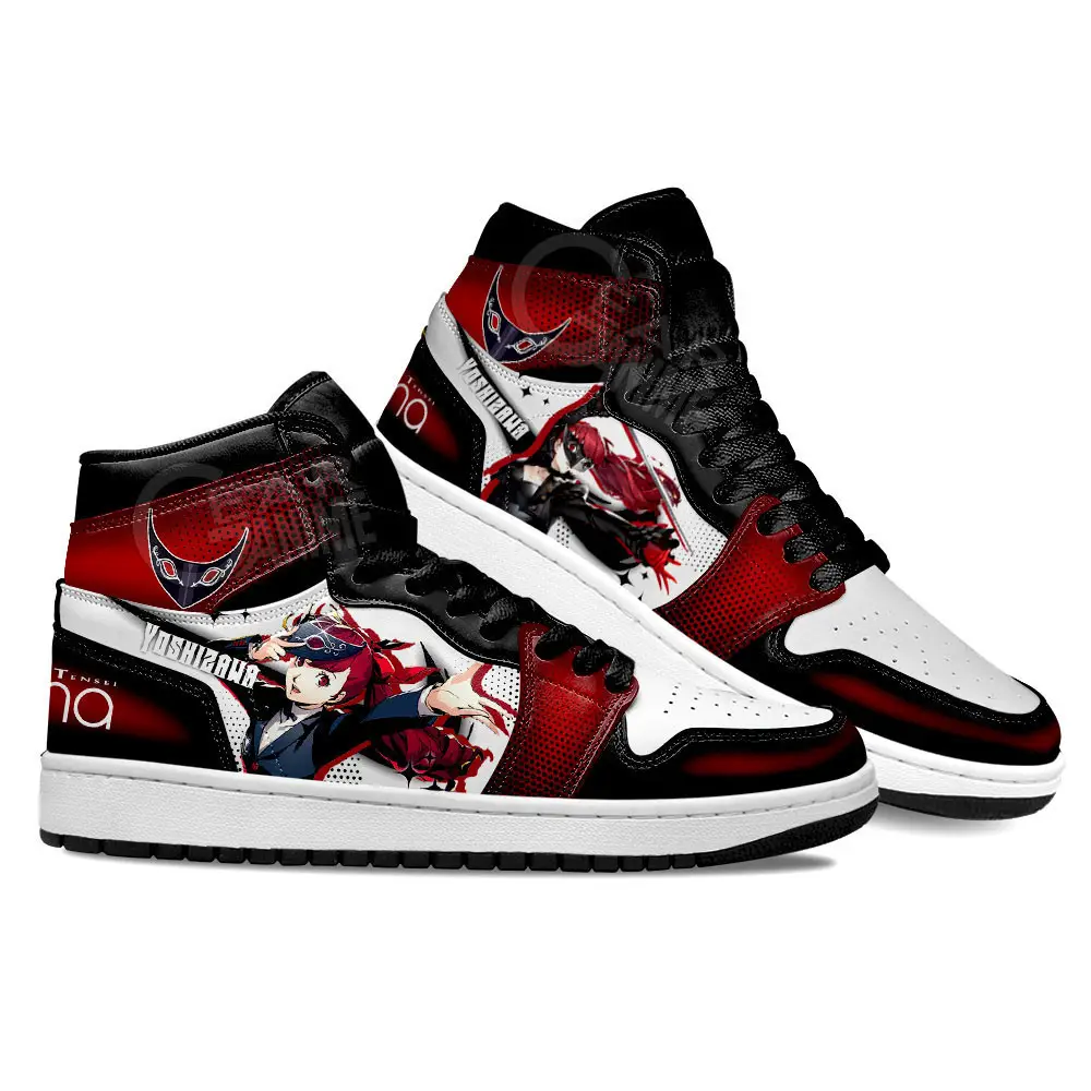 Air JD Hightop Shoes Persona Sumire Yoshizawa Shoes Custom For Fans