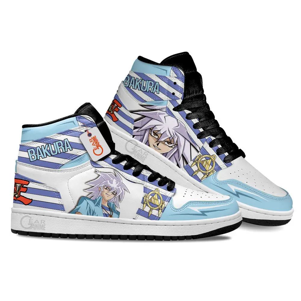 Air JD Hightop Shoes Ryou Bakura Anime Shoes Custom Sneakers MN2802