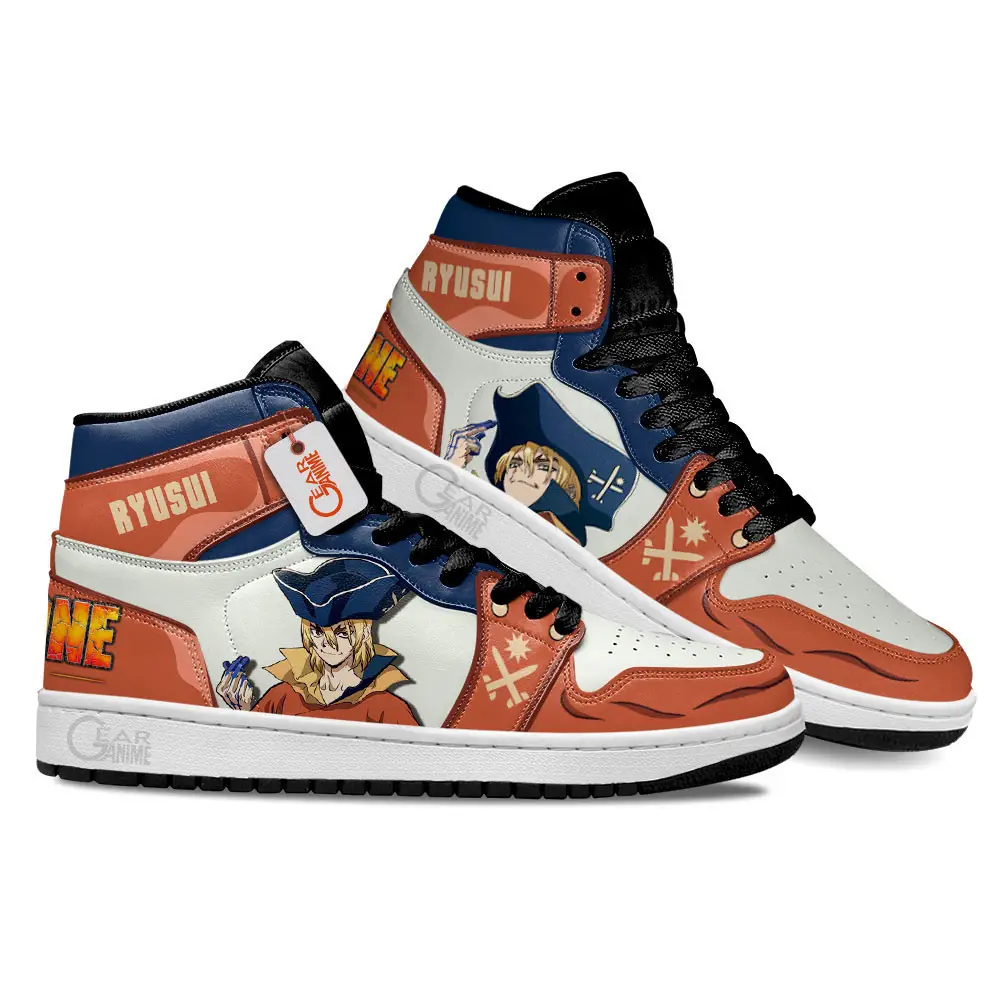 Air JD Hightop Shoes Ryusui Nanami Anime Shoes Custom Sneakers MN1601