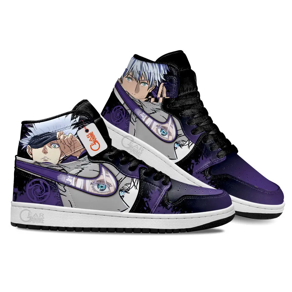Air JD Hightop Shoes Satoru Gojo Anime Shoes Custom Sneakers MN2102