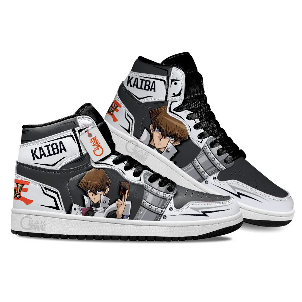 Air JD Hightop Shoes Seto Kaiba Anime Shoes Custom Sneakers MN2802