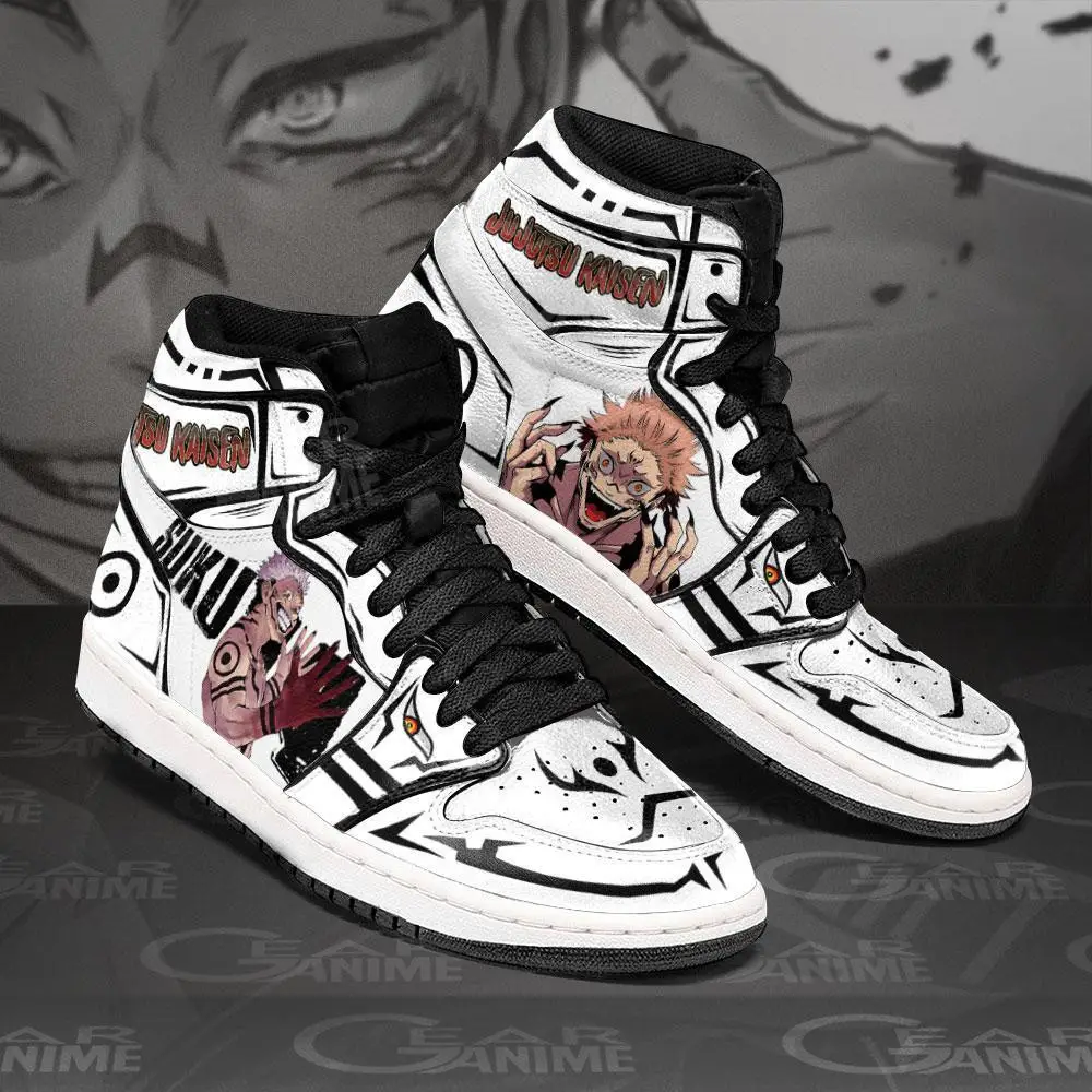 Air JD Hightop Shoes Sukuna JD1s Sneakers Custom Jujutsu Kaisen Anime Shoes Air JD Hightop Shoes Sukuna JD1s Sneakers Custom Jujutsu Kaisen Anime Shoes - Image 1