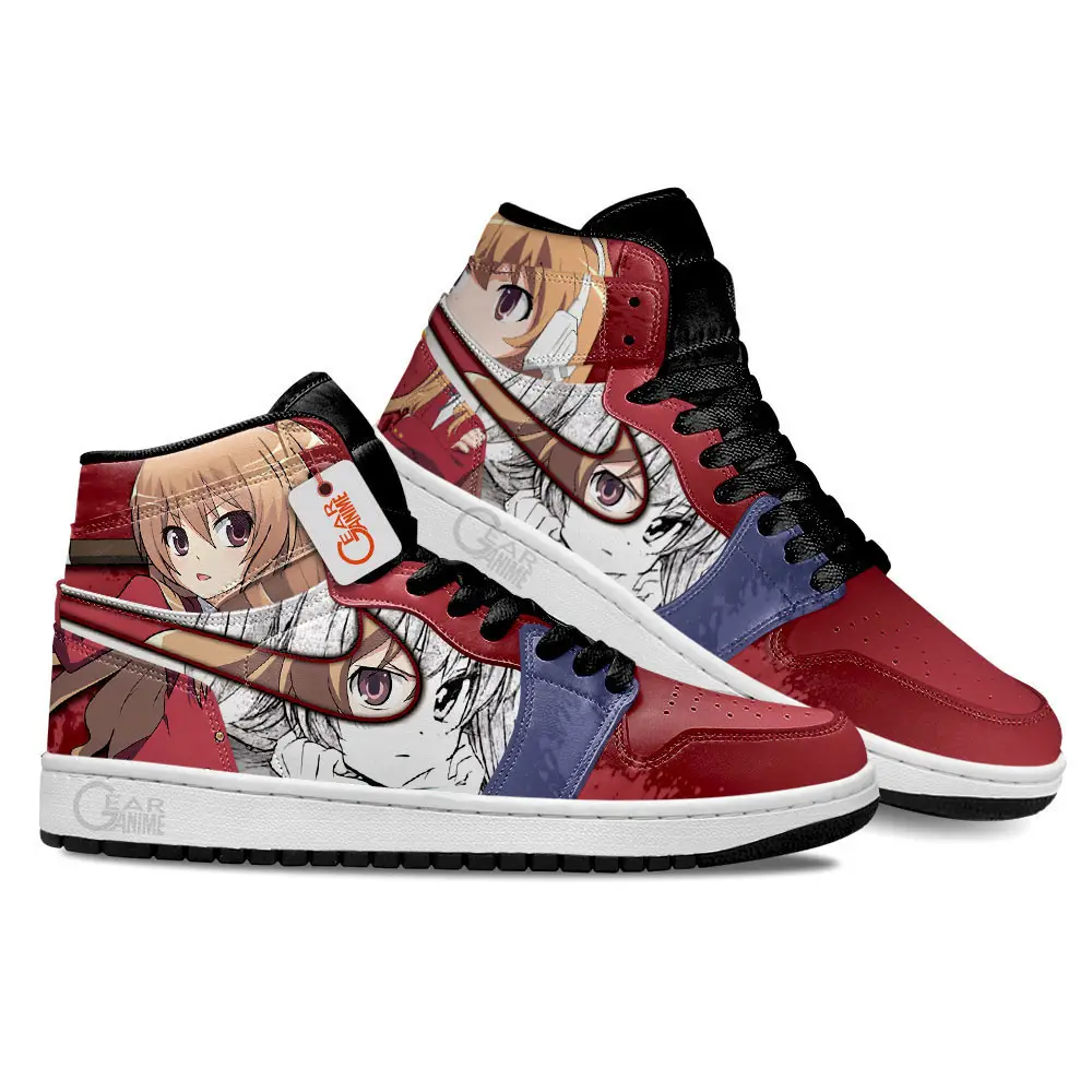 Air JD Hightop Shoes Taiga Aisaka Sneakers Custom Anime Shoes MN0504