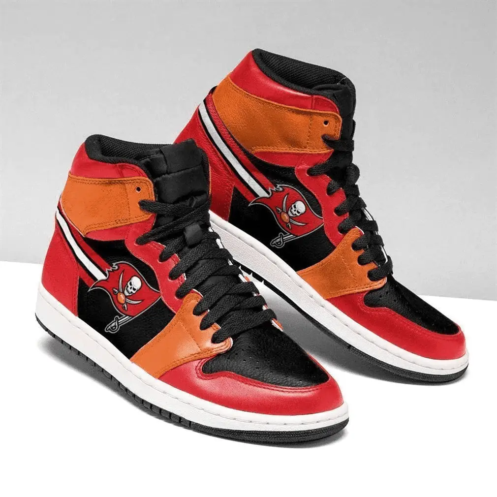 Air JD Hightop Shoes Tampa Bay Buccaneers Team Custom Shoes Sneakers Great Gift For Fan