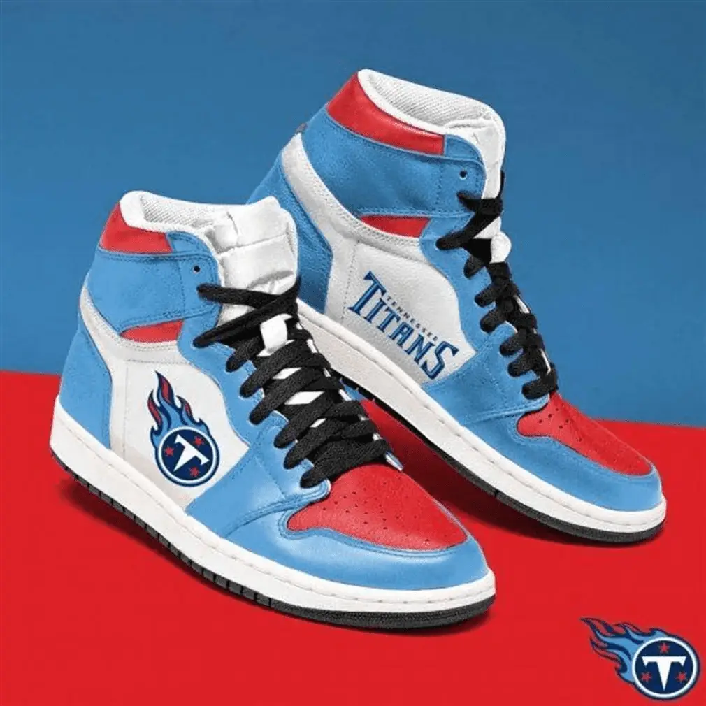 Air JD Hightop Shoes Tennessee Titans Custom Shoes Sneakers