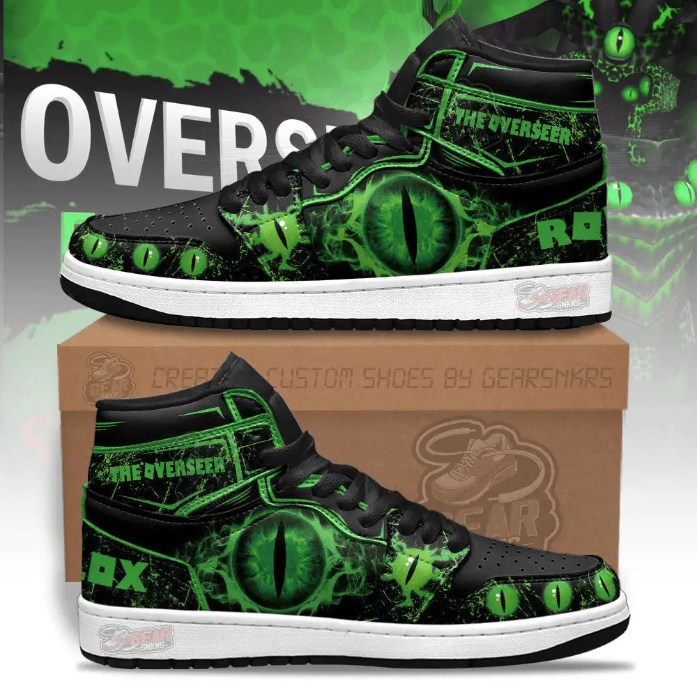 Air JD Hightop Shoes The Overseer Roblox J1 Shoes Custom For Fans