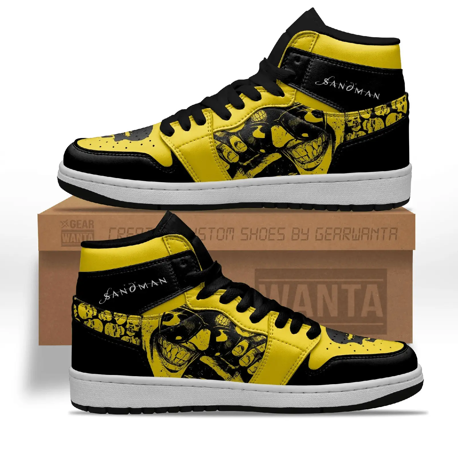 Air JD Hightop Shoes The Sandman Corinthian JD Sneakers Custom Shoes