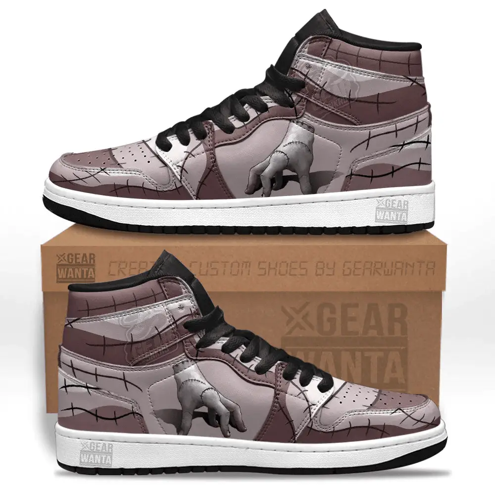 Air JD Hightop Shoes Thing Wednesday J1 Shoes Custom For Fans Sneakers MN23