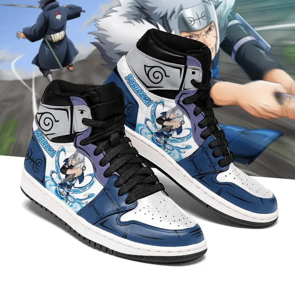 Air JD Hightop Shoes Tobirama Senju JD1s Sneakers Water Skill Anime JD1s Sneakers Air JD Hightop Shoes Tobirama Senju JD1s Sneakers Water Skill Anime JD1s Sneakers - Image 1