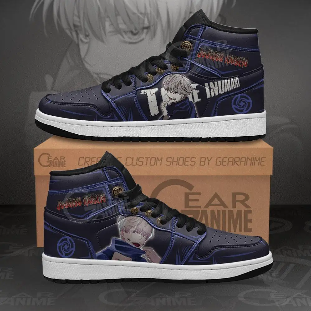 Air JD Hightop Shoes Toge Inumaki JD1s Sneakers Jujutsu Kaisen Anime Shoes MN11