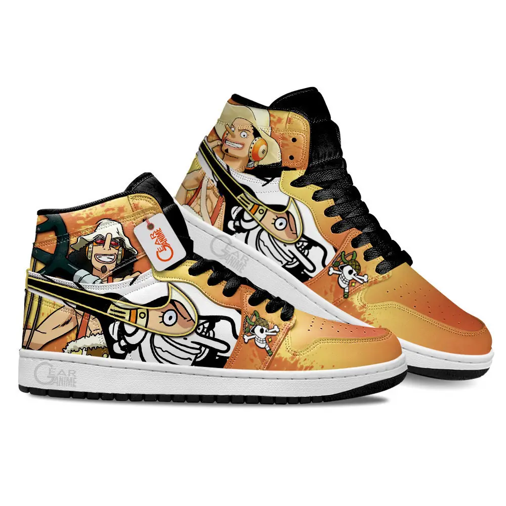 Air JD Hightop Shoes Usopp Anime Shoes Custom Sneakers MN2102
