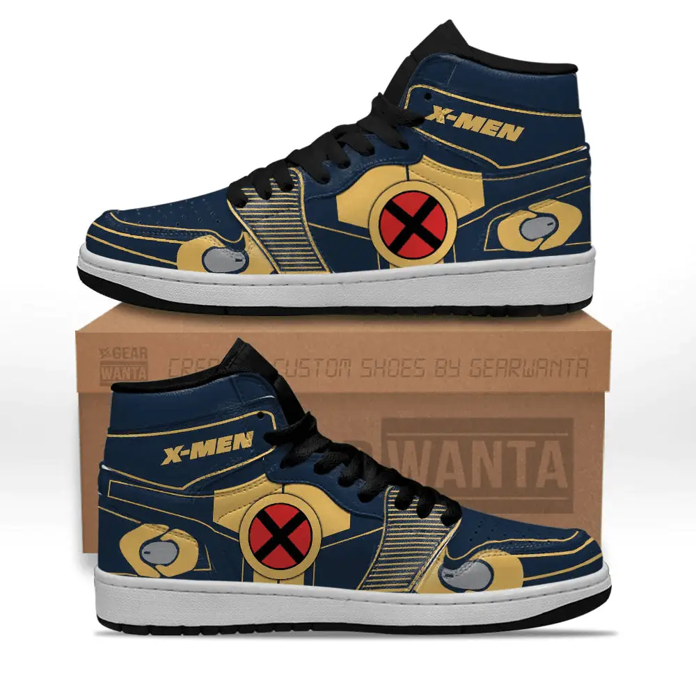 Air JD Hightop Shoes X Men J1 Shoes Custom Super Heroes Sneakers