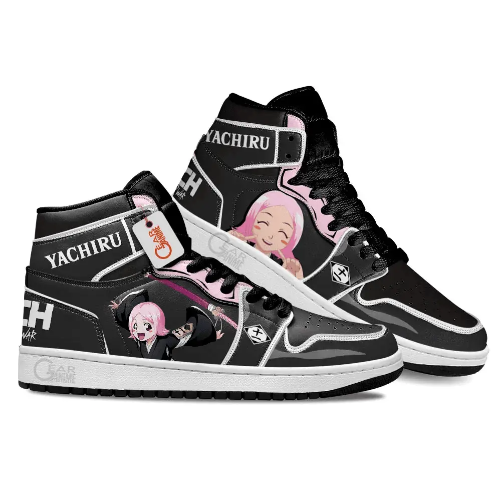 Air JD Hightop Shoes Yachiru Kusajishi Anime Shoes Custom Sneakers MN0901