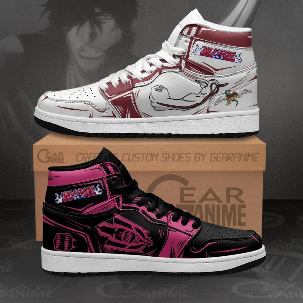 Air JD Hightop Shoes Yasutora Sado Chad JD1s Sneakers Arms Bleach Anime Shoes MN11