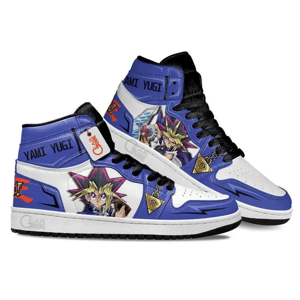 Air JD Hightop Shoes Yugi Mutou Anime Shoes Custom Sneakers MN2802