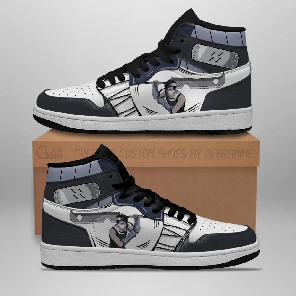 Air JD Hightop Shoes Zabuza Shoes JD1s Sneakers High Top Anime Shoes