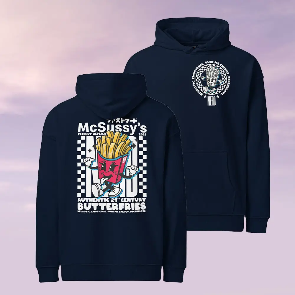 Akamitale Merch Butterfries Hoodie Cute Apparel Birthday Ideas For Husband