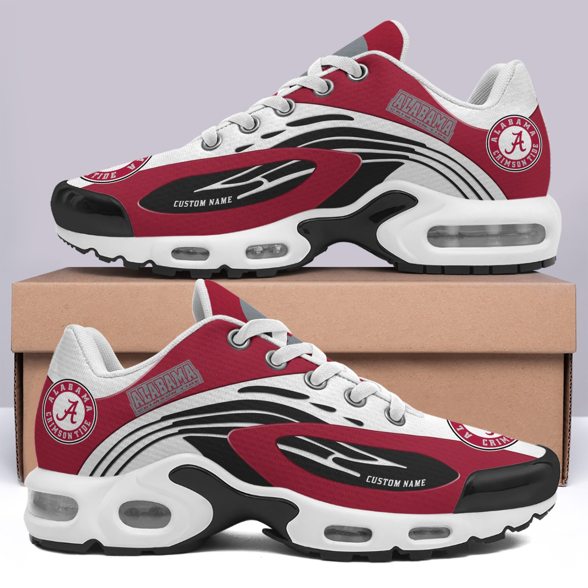 Alabama Crimson Tide Shoes 2025 Version Custom Your Name 026