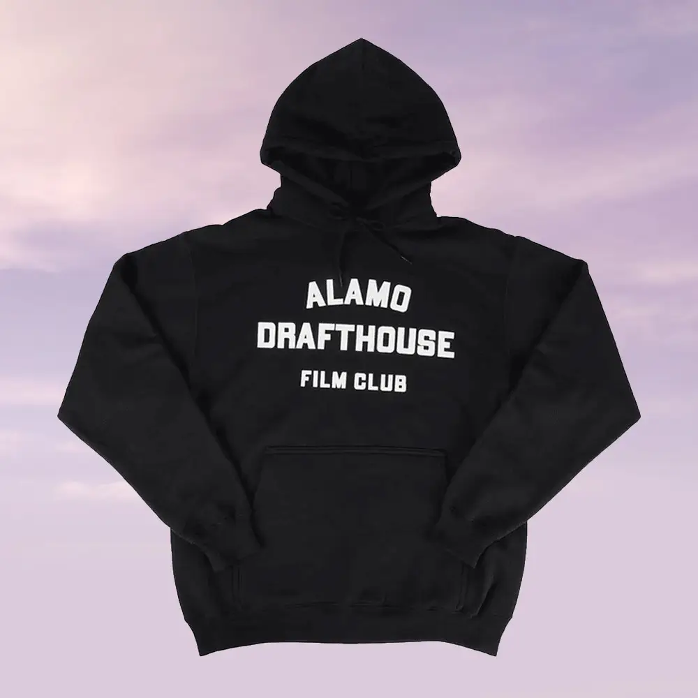 Alamo Drafthouse Merch Alamo Drafthouse Film Club Hoodie Good Gifts For Sister