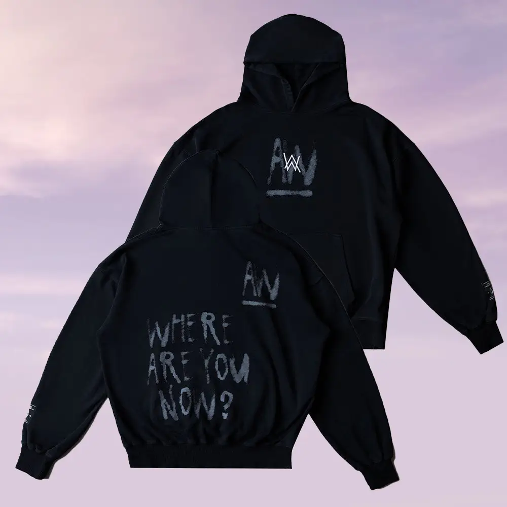 Alan Walker Merch Faded Graffiti Hoodie Where Are You Now Clothes Gifts For DJ Lovers