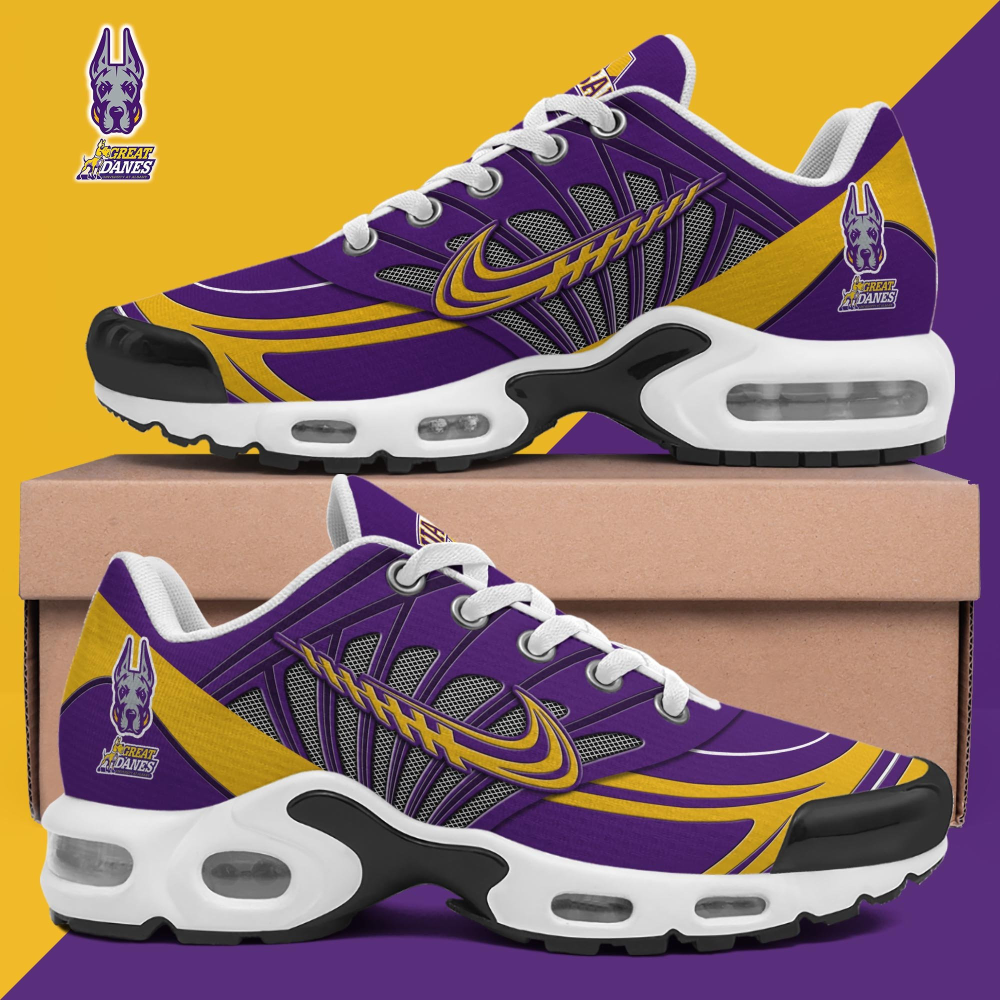 Albany Great Danes Shoes 2025 Version Custom Name 135 Albany Great Danes Shoes 2025 Version Custom Name 135 - Image 1