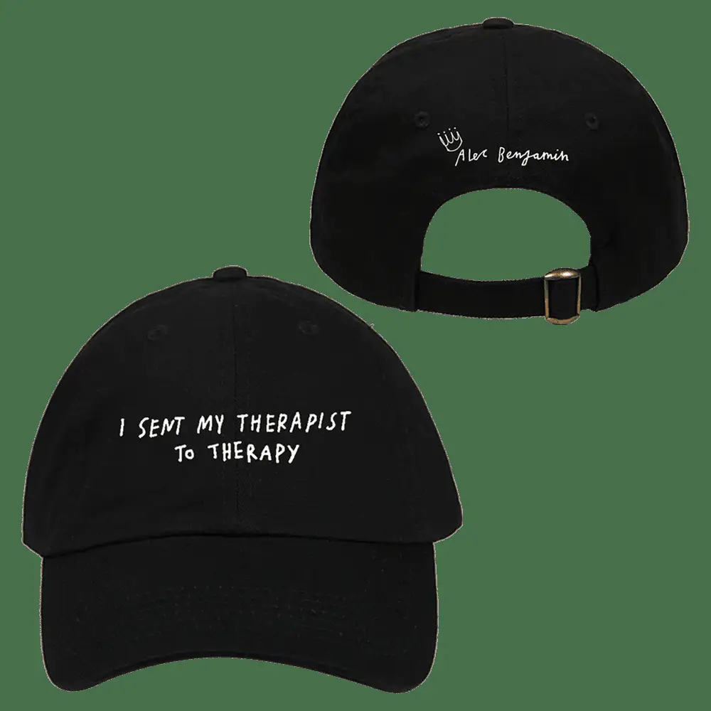 Alec Benjamin Merch Therapy Hat Gifts For Boyfriend -WearandDecor