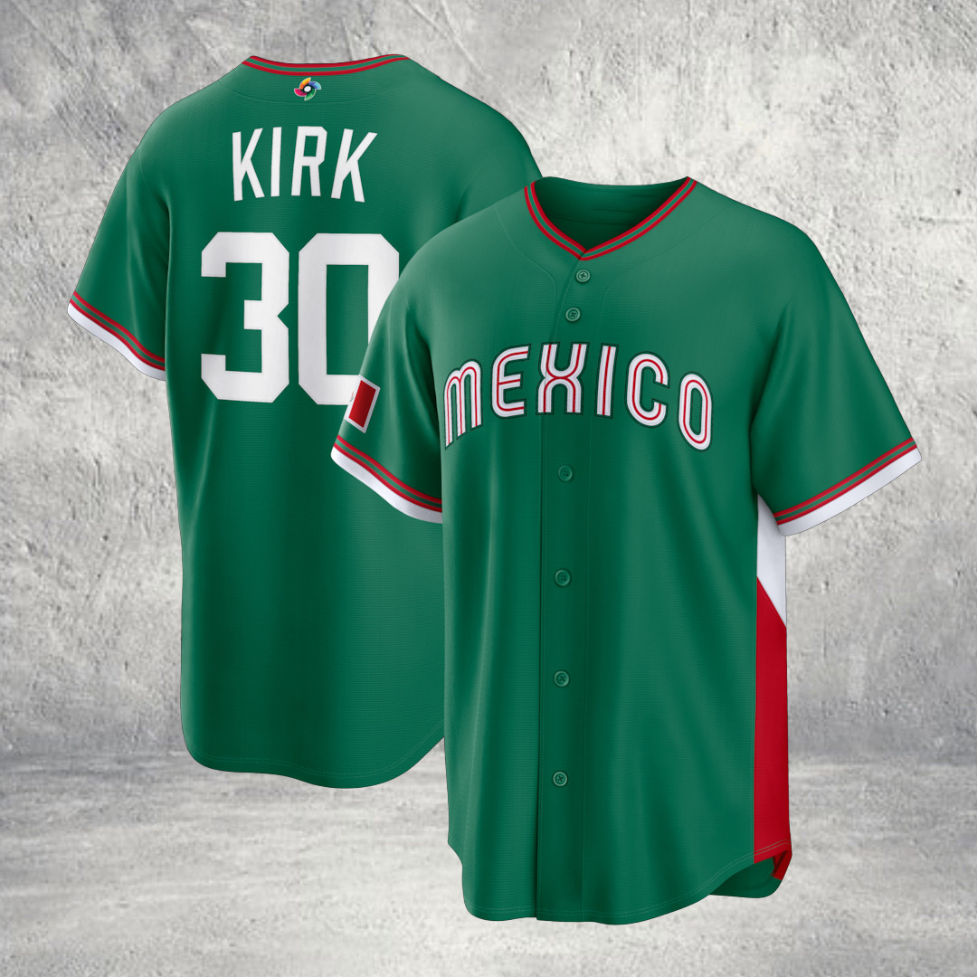 Alejandro Kirk Mexico Baseball 2026 World Baseball Classic Stadium Jersey WBC 2026 Merch