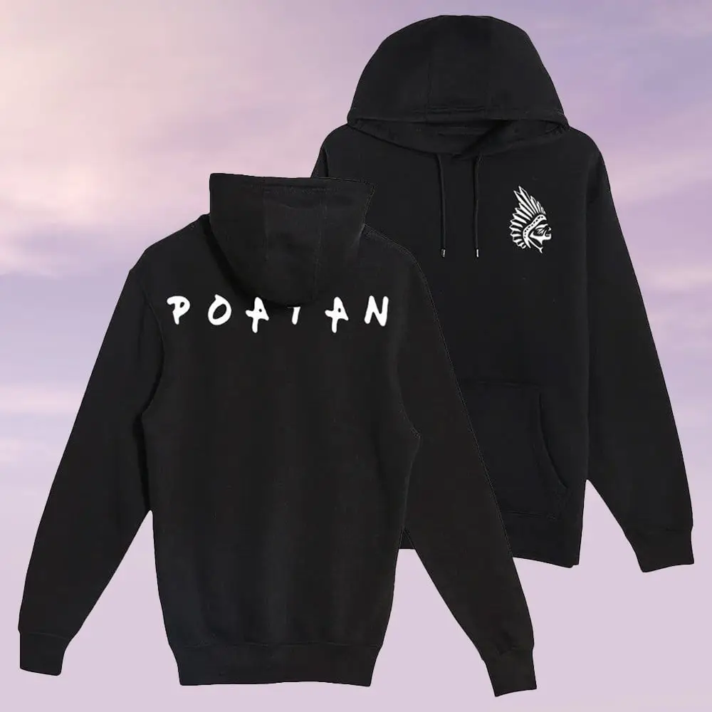 Alex Pereira Merch Poatan Logo Black Hoodie Cute Apparel Top Christmas Gifts For Men