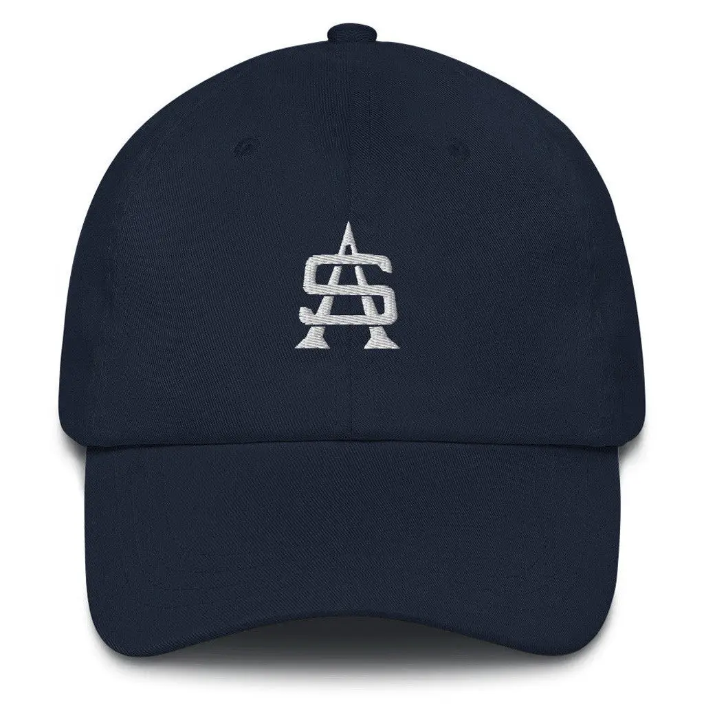 Alex Stein Merch Alex Stein Logo Embroidered Hat Navy Gift Ideas For Husband -WearandDecor