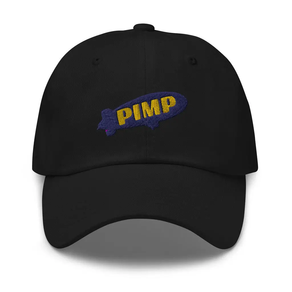 Alex Stein Merch Pimp On A Blimp Hat Embroidered Black Gifts For Dad -WearandDecor Alex Stein Merch Pimp On A Blimp Hat Embroidered Black Gifts For Dad -WearandDecor - Image 1