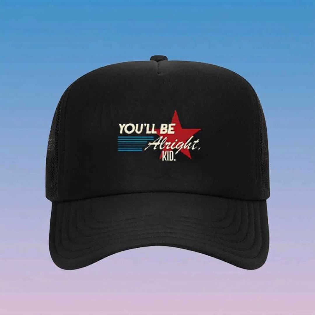 Alex Warren Merch You’ll Be Alright Kid Trucker Hat Music Fan Cap AW Fans Gift