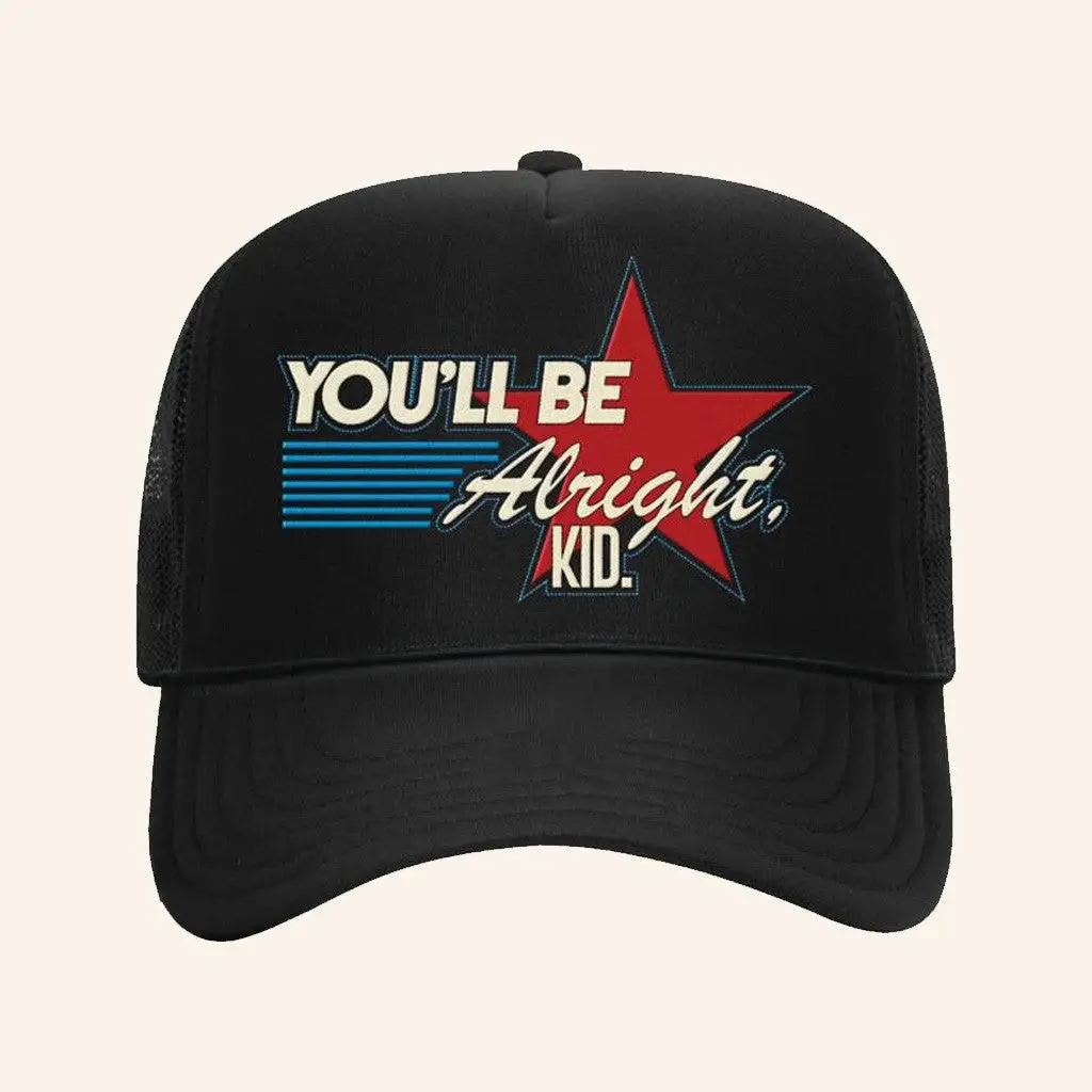 Alex Warren Official Merch You'll Be Alright Kid Trucker Hat Gifts For Husband -WearandDecor