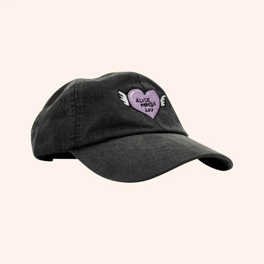 Alice Phoebe Lou Merch Alice Phoebe Lou Embroidered Hat Black Gift Ideas For Music Lovers -WearandDecor