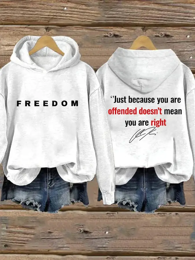 All American Halftime Show Merch FREEDOM Hoodie Charlie Kirk Merch Tribute Gift