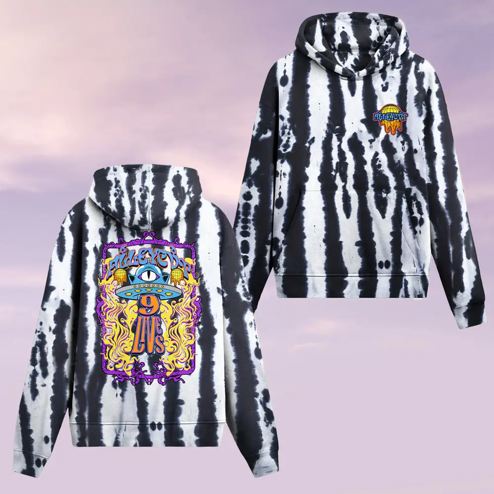 Alleycvt Merch Planet Supersonic Hoodie Other Side Tie Dye Hoodie Gifts For Husband