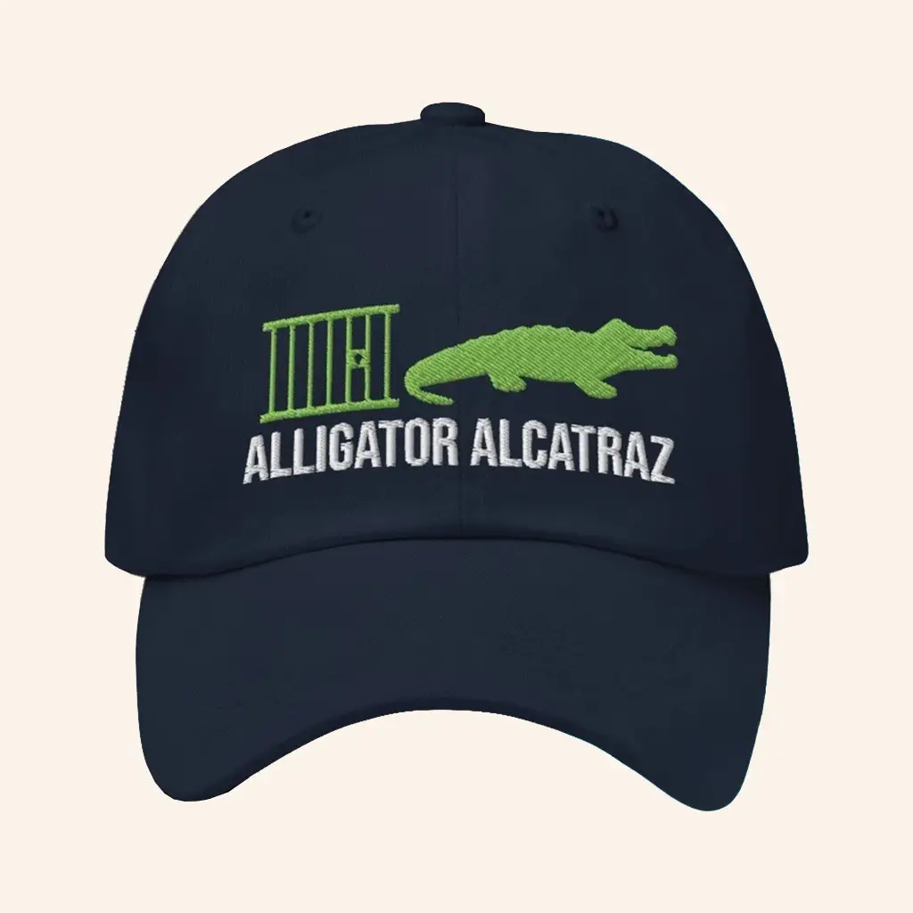 Alligator Alcatraz Hat Alligator Alcatraz Merch 45-47 Hat Florida GOP Store Gifts For Dad