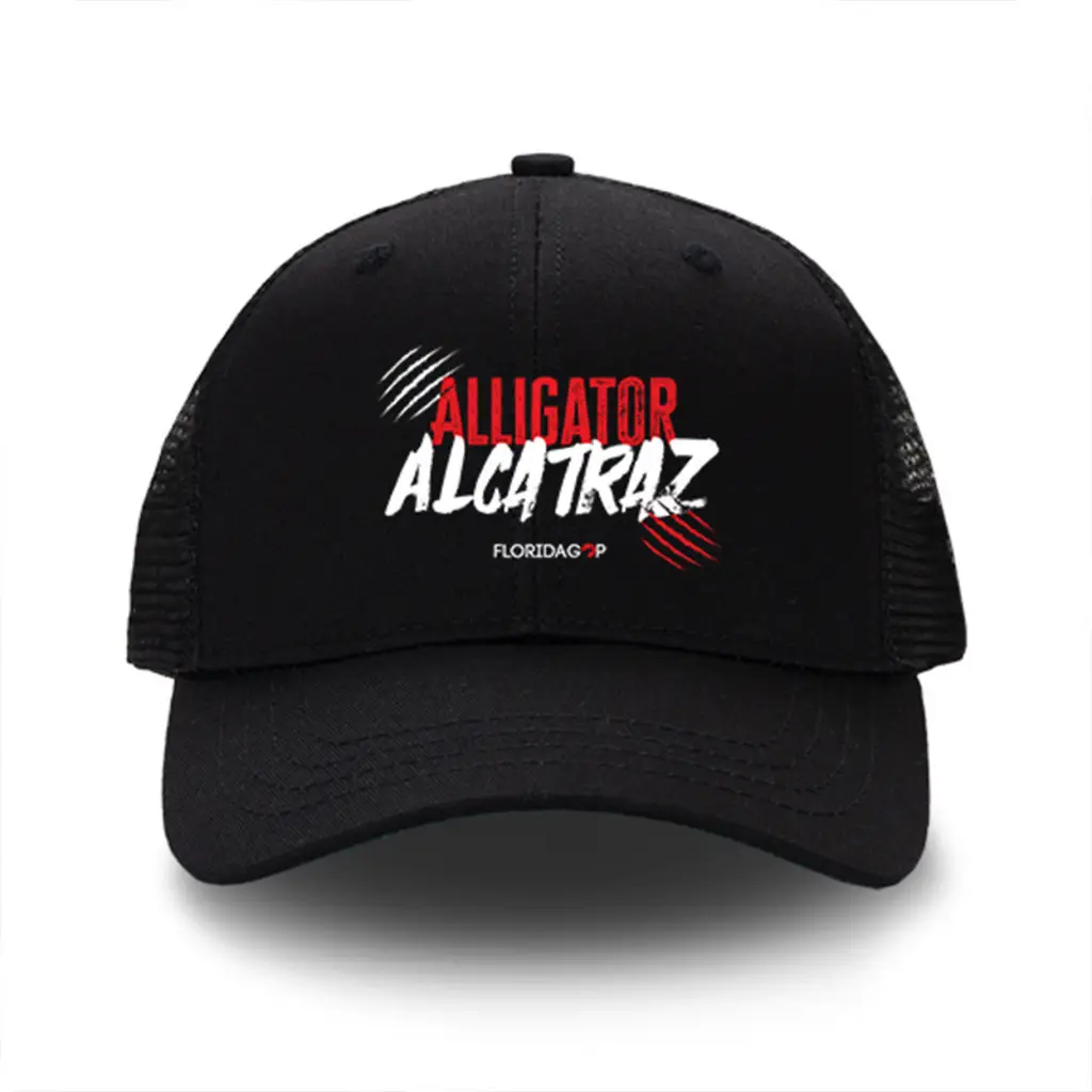 Alligator Alcatraz Merch Trucker Hat Gifts For Dad Alligator Alcatraz Merch Trucker Hat Gifts For Dad - Image 1