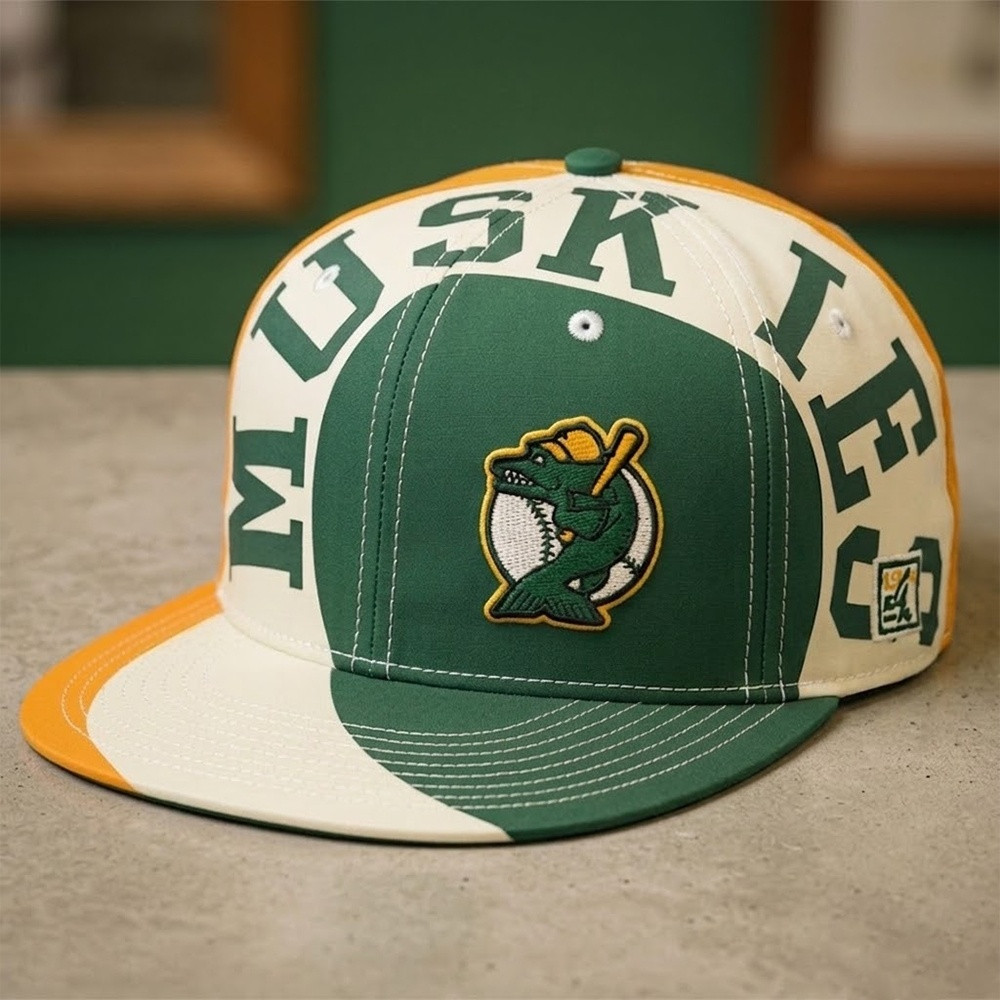 Alligator Baseball Player Snapback Cap Classic Sports Heritage Gift For Game Day Mom