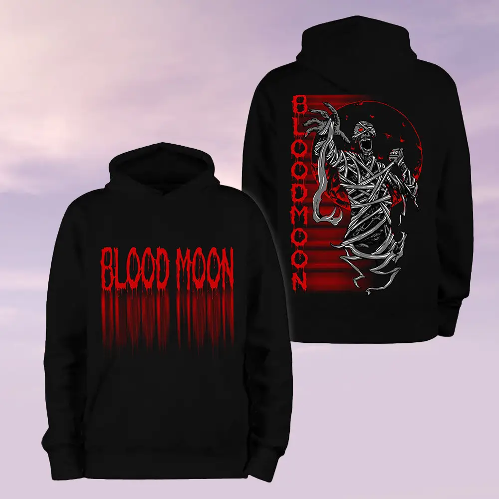 Alpha Squadron Merch Mummy Blood Moon Hoodie Cool Clothes Gifts Ideas For Friends
