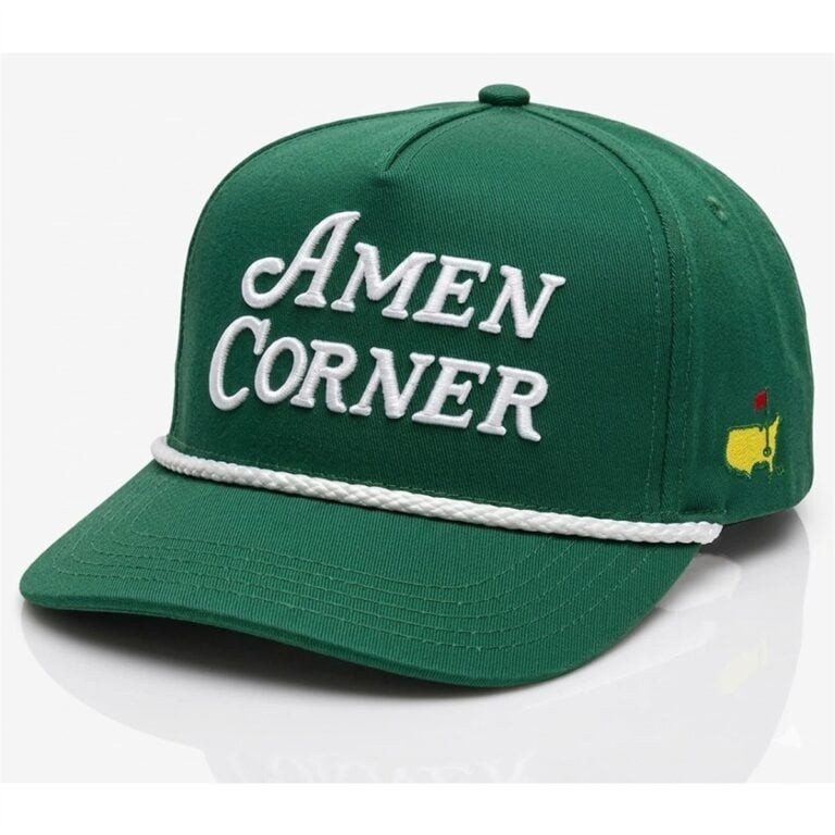 Amen Corner Golf Sport Rope Baseball Cap Masters Golf Clothing Gift For Game Day Mom