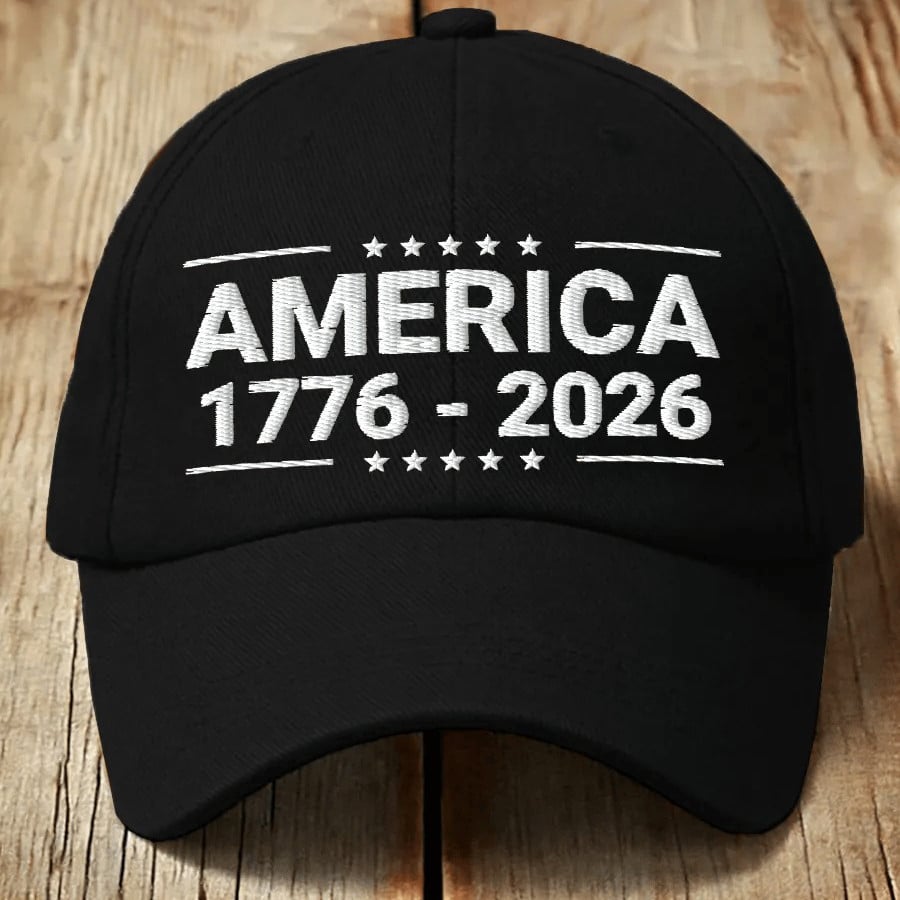 America 250th Anniversary 1776 2026 Hat America's Birthday Baseball Cap Present For Boyfriend America 250th Anniversary 1776 2026 Hat America's Birthday Baseball Cap Present For Boyfriend - Image 1