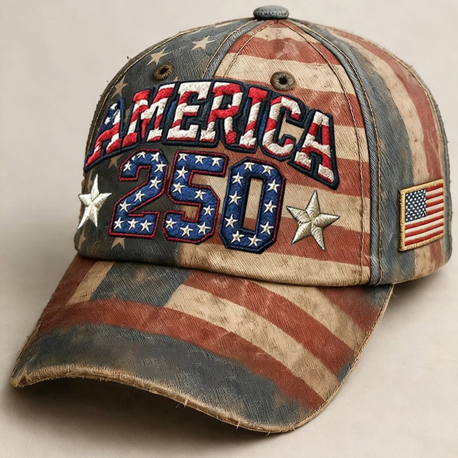 America 250th Anniversary 1776 2026 Hat Independence Day Baseball Cap July 4 Presents