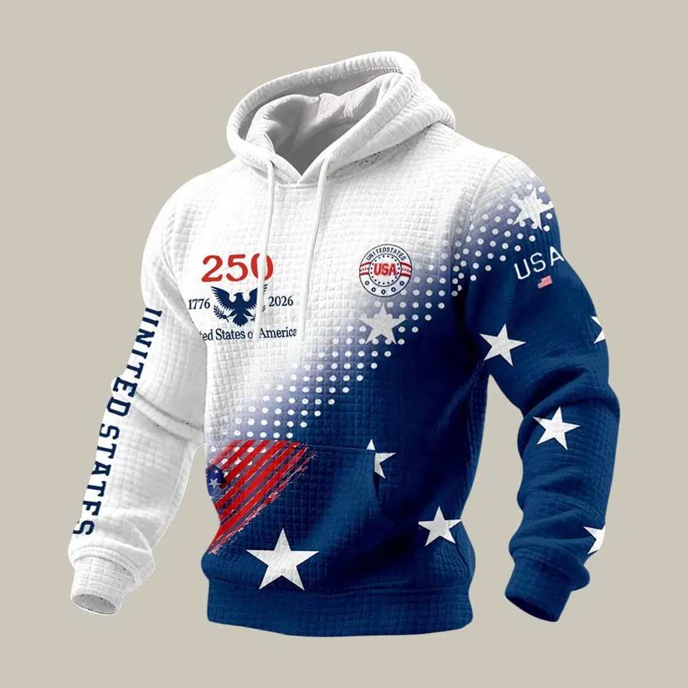 America 250th Anniversary 1776 2026 Hoodie 4th Of July Outfit Ideas Father's Day Gift