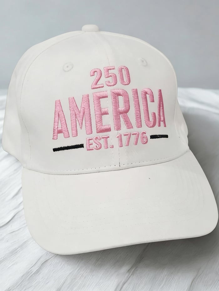 America 250th Anniversary Est 1776 Hat Proud American Cap Independence Day Gifts For Her