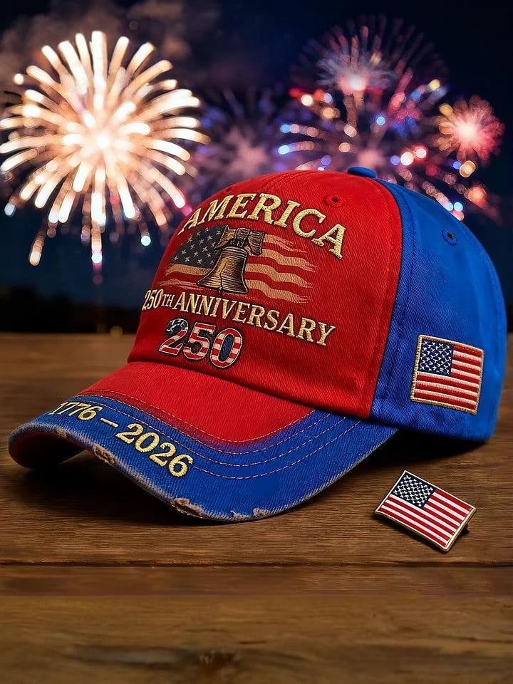 America 250th Anniversary Hat 1776 2026 USA Flag Patriotic Cap Best 4th Of July Gifts