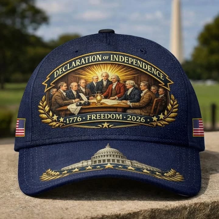 America 250th Anniversary Hat Declaration Of Independence Freedom Cap 1776 2026 Merch Gifts
