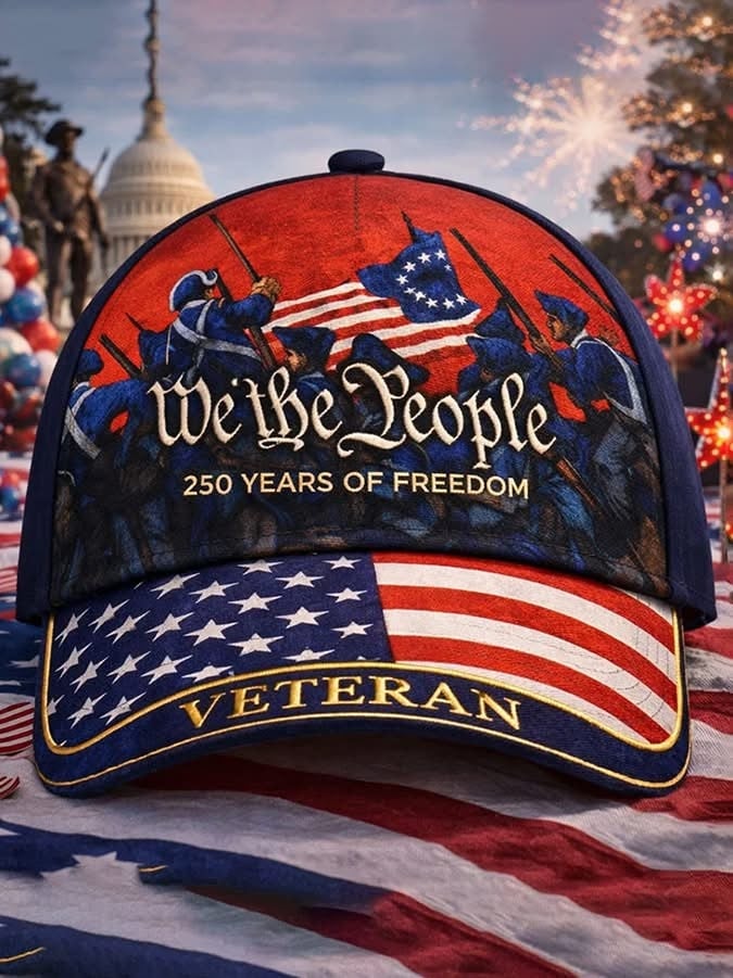 America 250th Anniversary Hat Veteran We The People 250 Years Of Freedom Cap 4th Of July Gifts