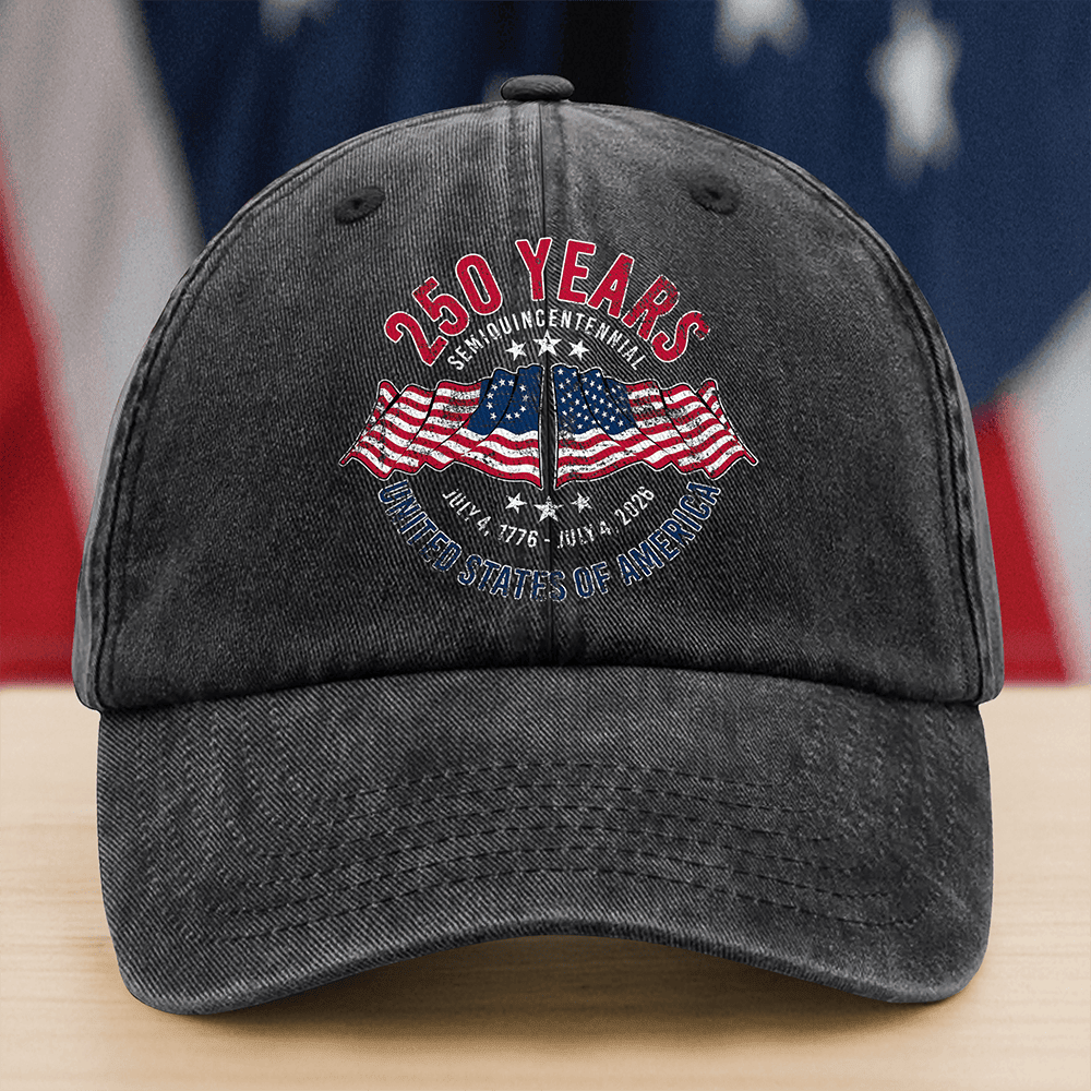 American 250 Years 1776 2026 Hat Semiquincentennial Merchandise Husband Gift Ideas