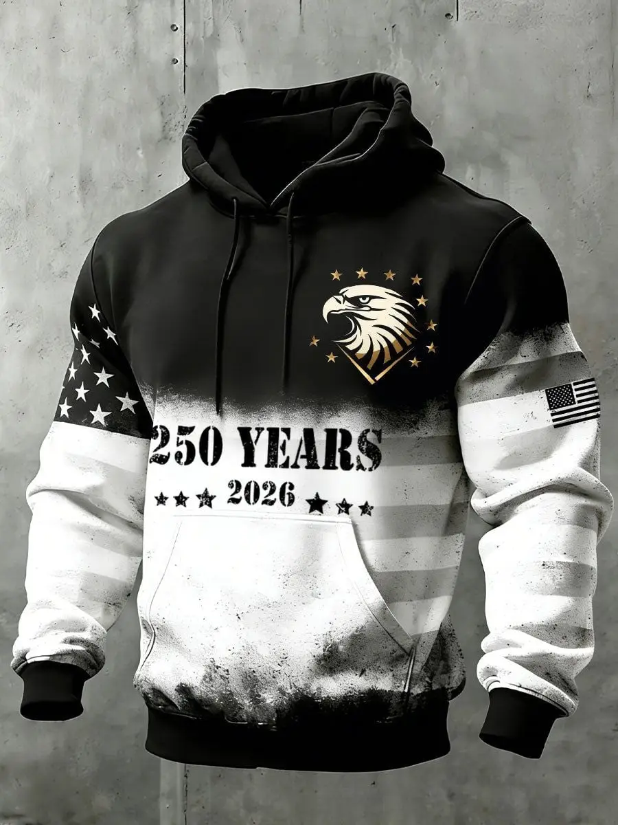 American 250 Years Hoodie United States Patriotic Clothes Unique Gift For Veterans