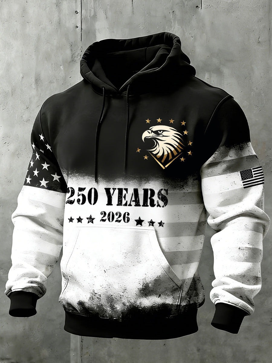 American 250 Years Hoodie United States Patriotic Clothes Unique Gift For Veterans American 250 Years Hoodie United States Patriotic Clothes Unique Gift For Veterans - Image 1